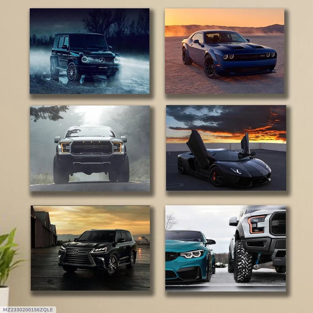Cars Design Wall Art & Paintings